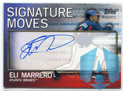 2004 Topps Traded and Rookies Signature Moves Eli Marrero #SM-EM Auto